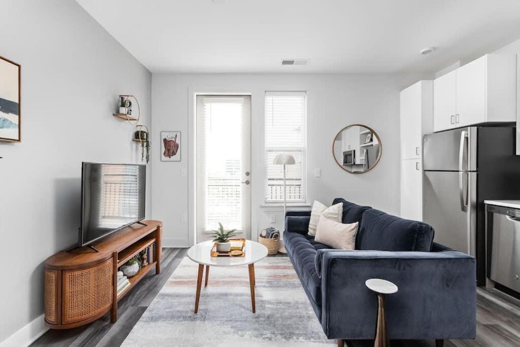 Mid-Century Modern Studio Cozysuites Downtown Indianapolis Buitenkant foto