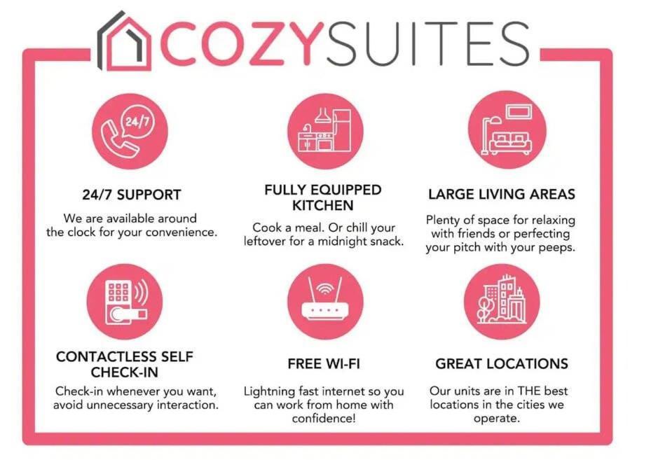 Mid-Century Modern Studio Cozysuites Downtown Indianapolis Buitenkant foto